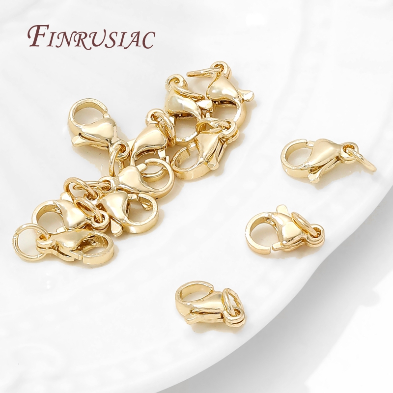 Stainless Steel Gold Plated 10 - Jewelry Making Gold บทวิจารณ์และราคา