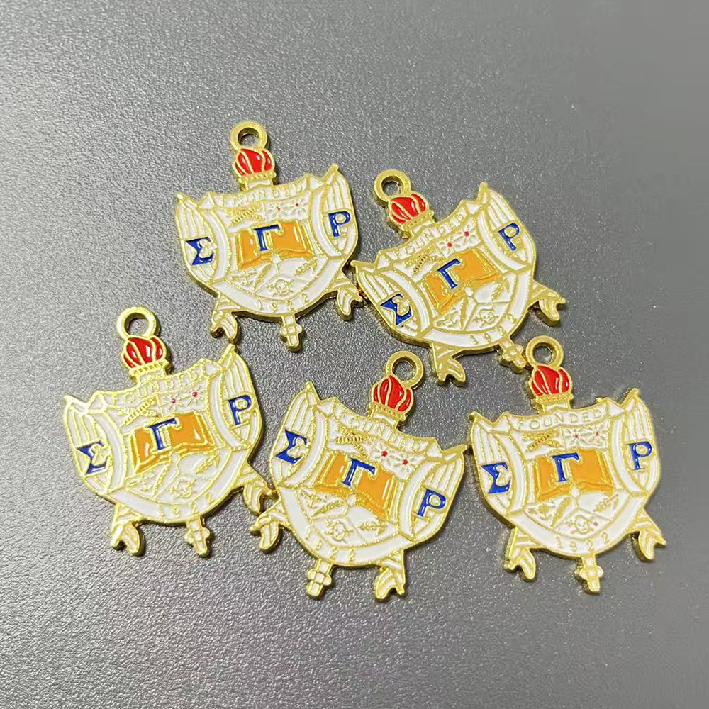 10pcs Sigma Gamma Rho Universi - Jewelry Making University บทวิจารณ์และราคา