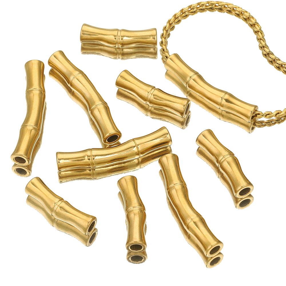 5pcs Stainless Steel Connector - Crimp Bead Tube บทวิจารณ์และราคา