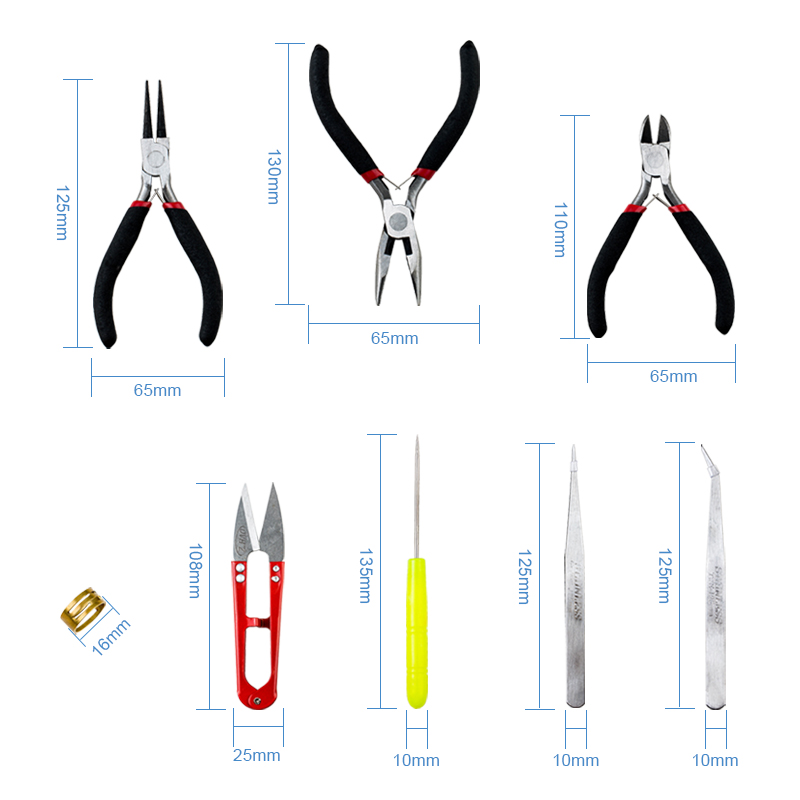 8PCS Stainless Jewelry making  - Jewelry Making Pliers Set บทวิจารณ์และราคา