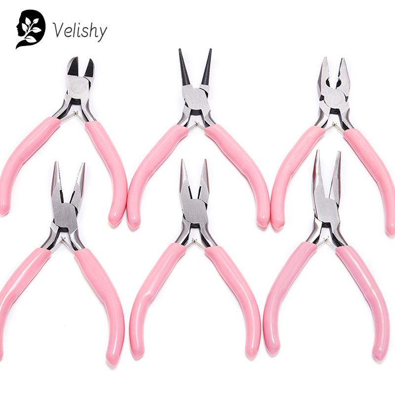 1PC Mini Pliers Diagonal Round - Jewelry Making Round Nose Pliers บทวิจารณ์และราคา