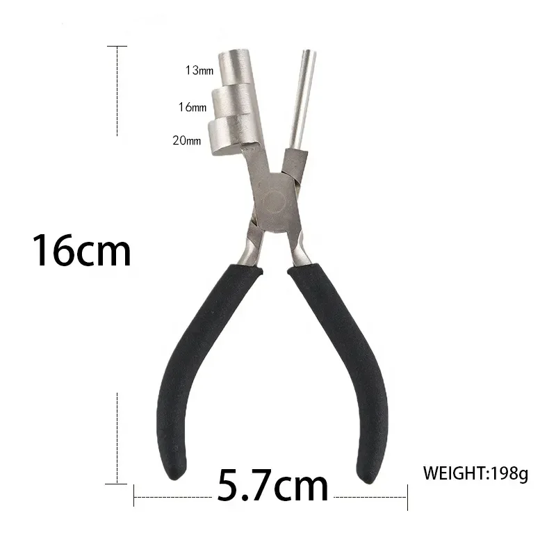 Pliers Big Head Three Section  - Jewelry Making Round Nose Pliers บทวิจารณ์และราคา