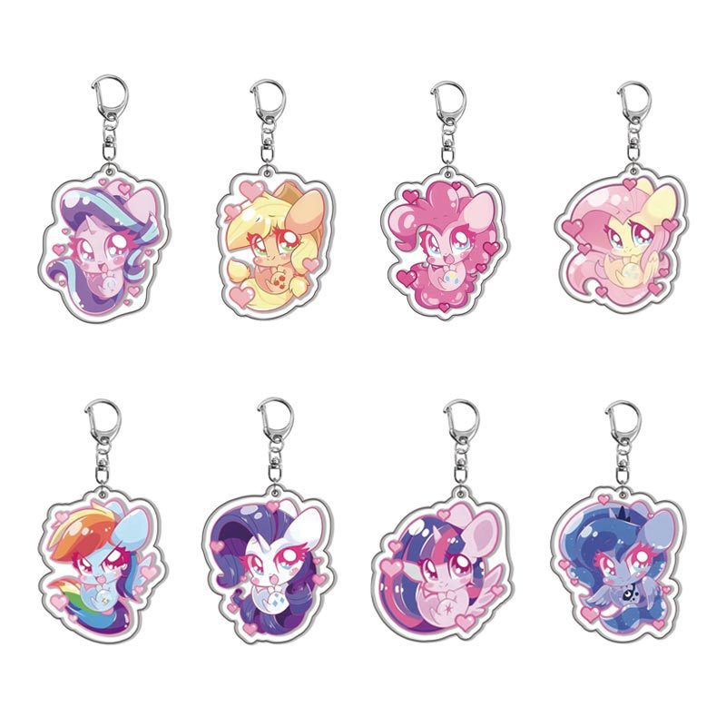 My Little Pony Anime Acrylic C - Jewelry Making Rings บทวิจารณ์และราคา