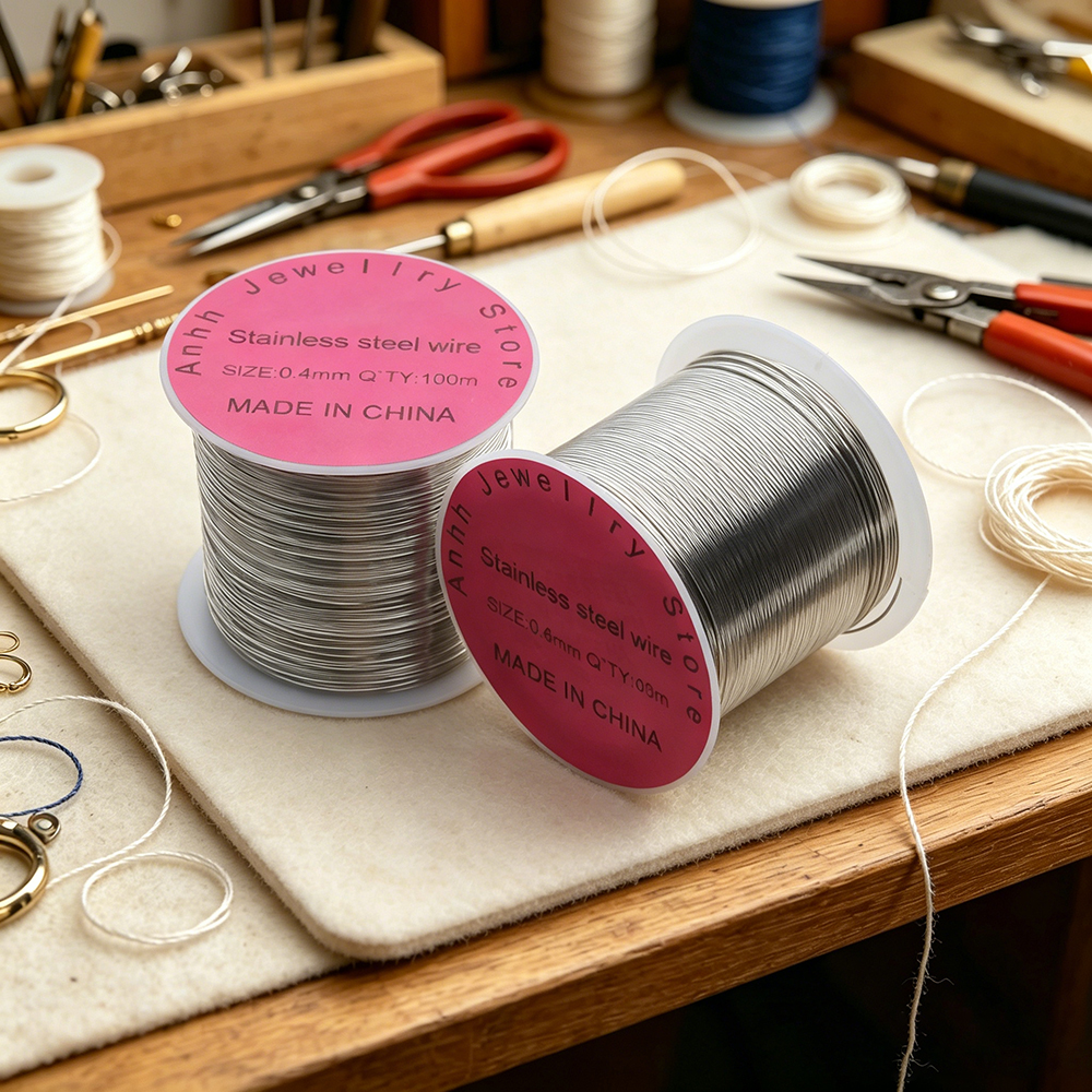 SS304 Stainless Steel Soft Wir - Jewelry Making Yarn บทวิจารณ์และราคา