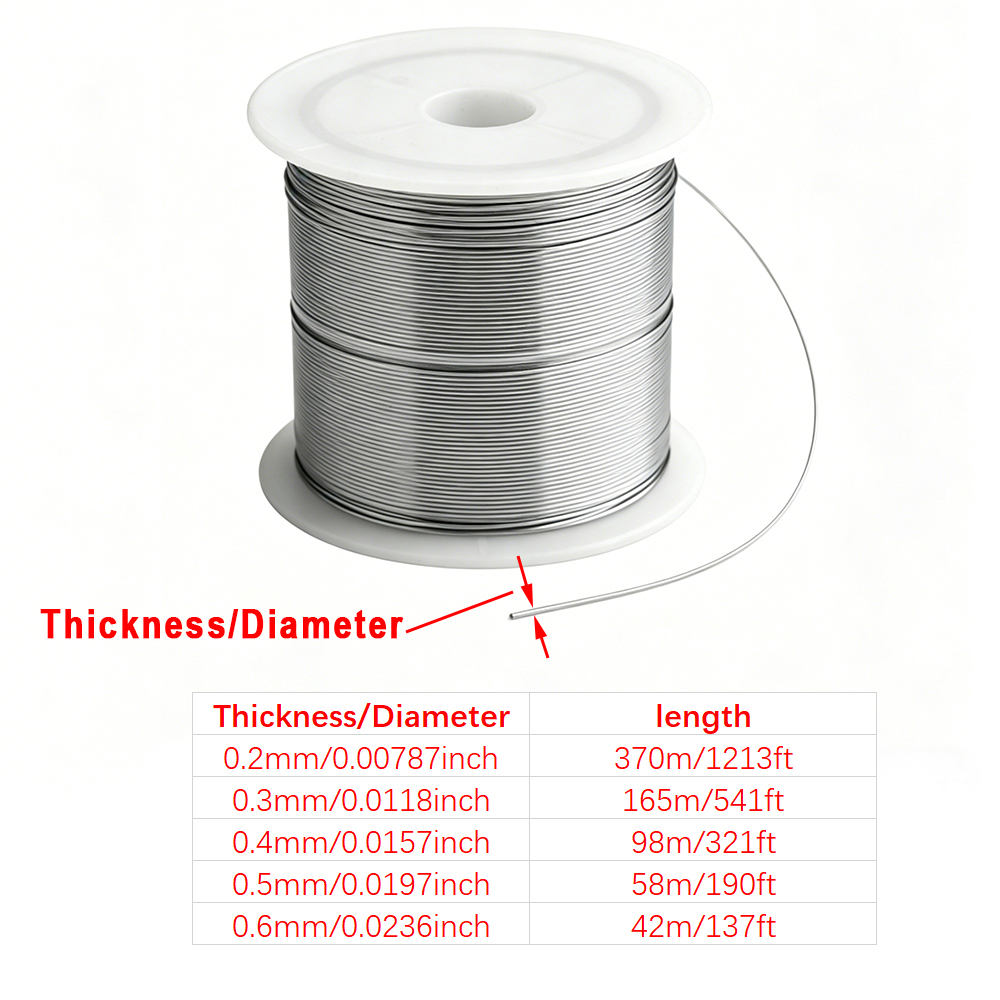 SS304 Stainless Steel Soft Wir - Jewelry Making Yarn บทวิจารณ์และราคา