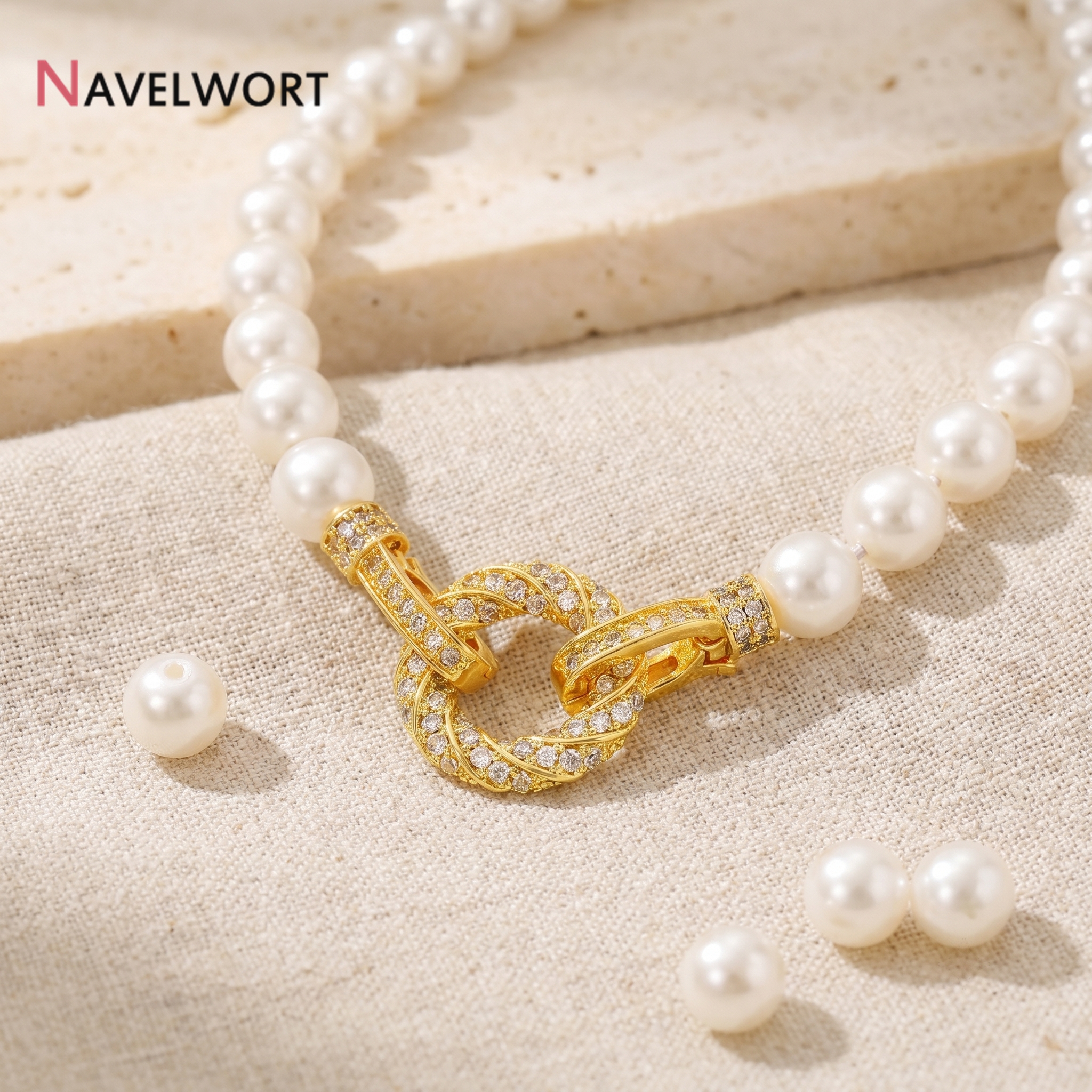 18K Gold Plated Brass With Zir - Jewelry Making Gold บทวิจารณ์และราคา