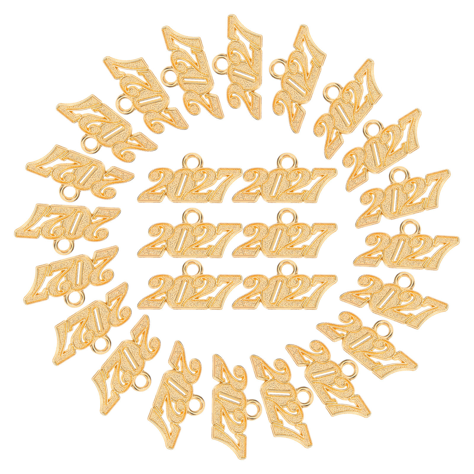 100Pcs 2027 Tassel Charms Grad - Jewelry Making Classes บทวิจารณ์และราคา