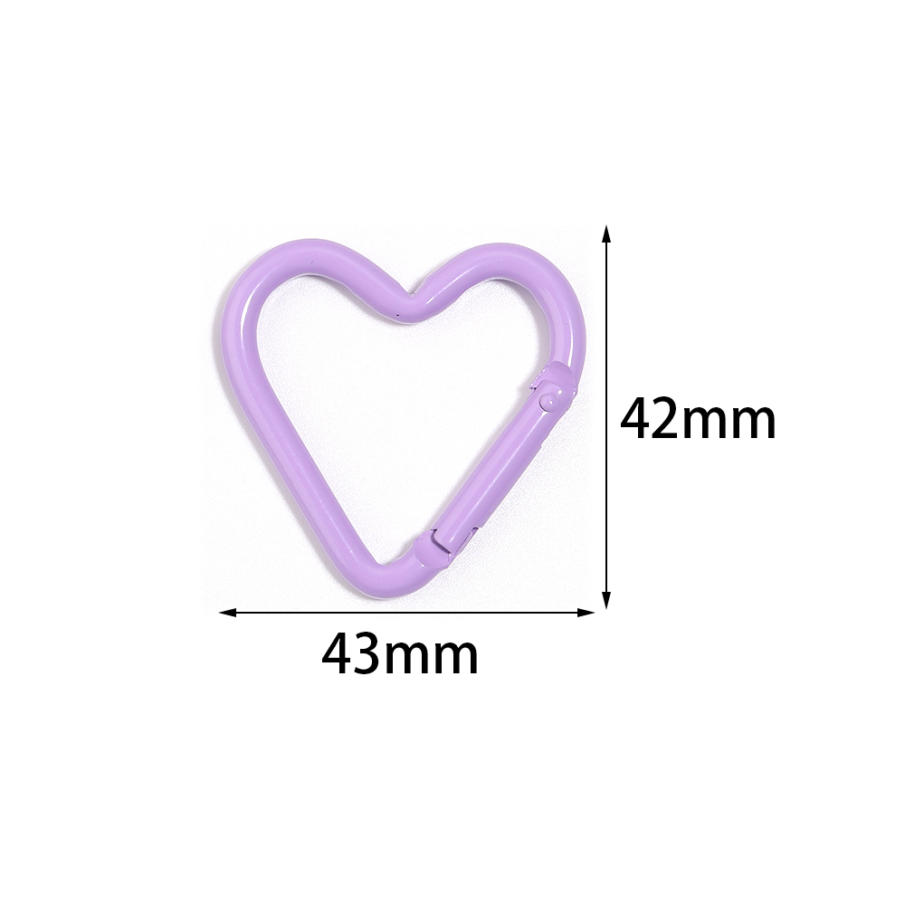 5pcs Colorful Heart-shaped Alu - Jewelry Making Rings บทวิจารณ์และราคา