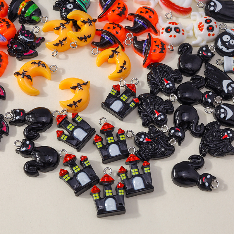 Leslie 10Pcs New Resin Hallowe - Jewelry Making Newcastle บทวิจารณ์และราคา