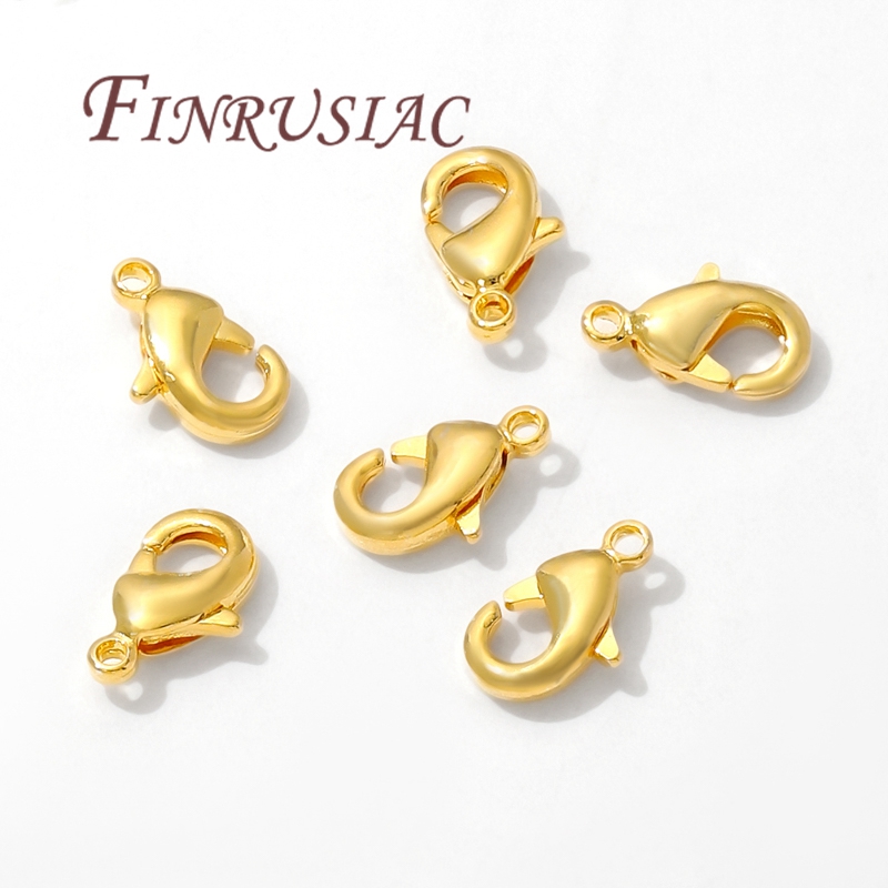 10mm 12mm 18K Gold Plated Lobs - Jewelry Making Gold บทวิจารณ์และราคา