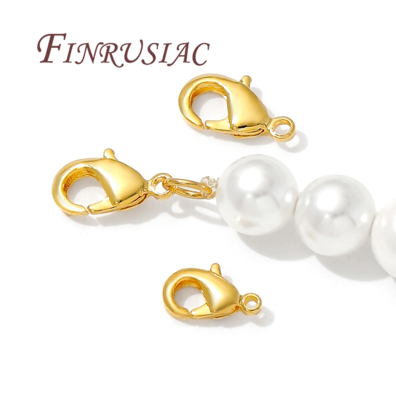 10mm 12mm 18K Gold Plated Lobs - Jewelry Making Gold บทวิจารณ์และราคา