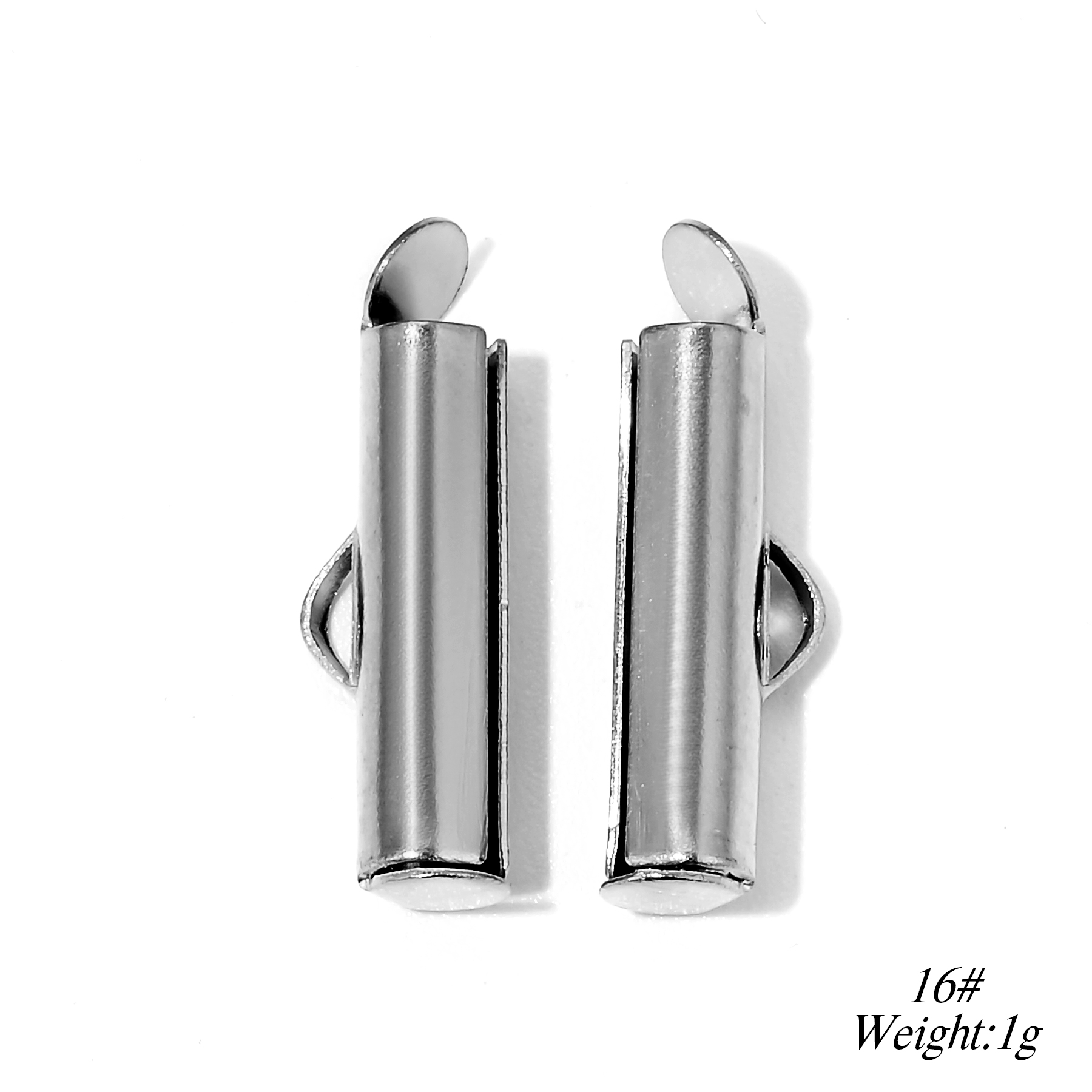 8pcs Stainless Steel Gold Plat - Crimp Bead Tube บทวิจารณ์และราคา