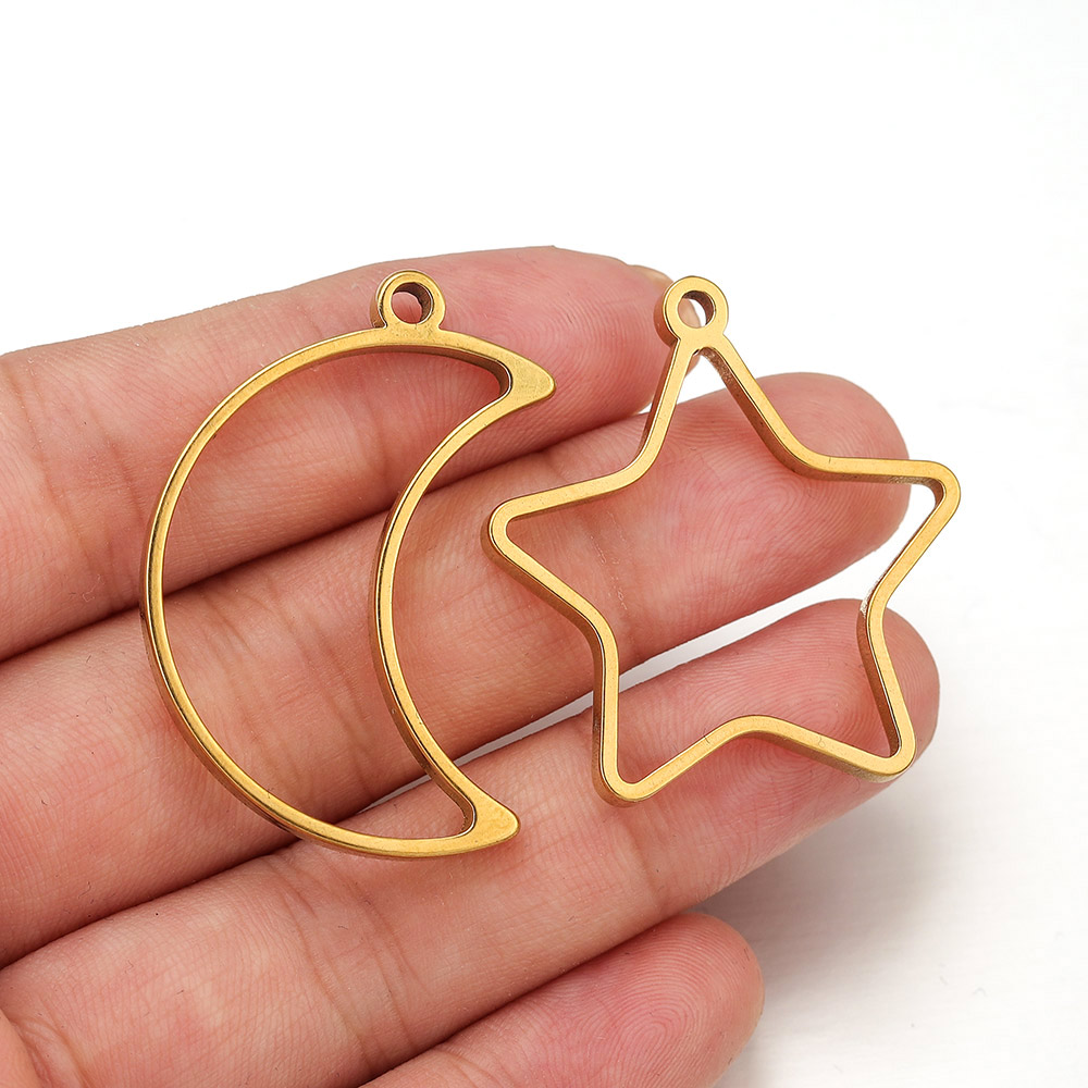 10pcs Stainless Steel Geometri - Resin Mold Jewelry บทวิจารณ์และราคา