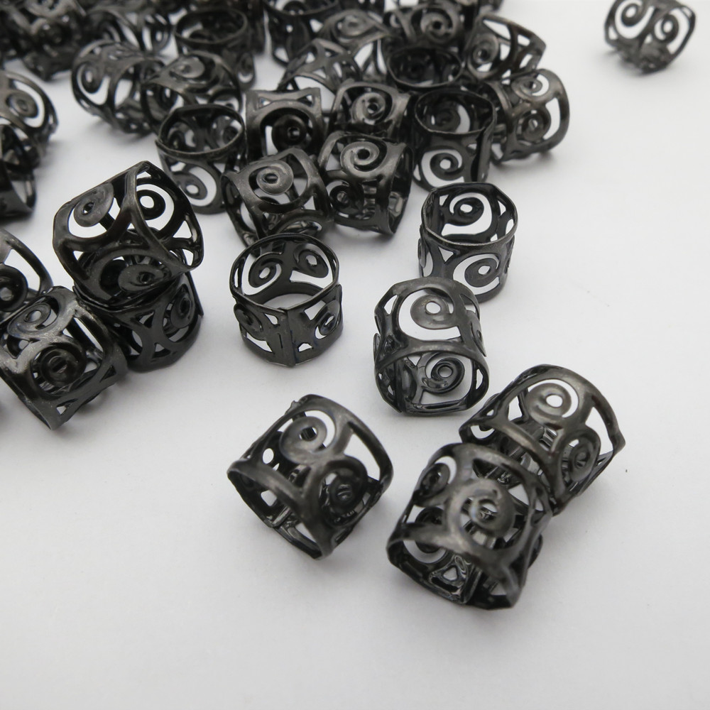 100pcs Hair Beads Jewelry, Bla - Crimp Bead Tube บทวิจารณ์และราคา