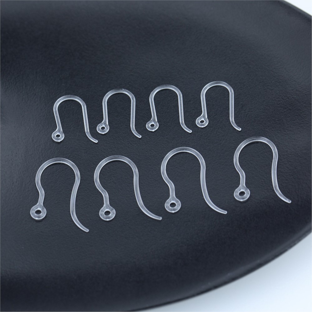 40pcs Clear Plastic Earring Ho - Jewelry Making Yarn บทวิจารณ์และราคา