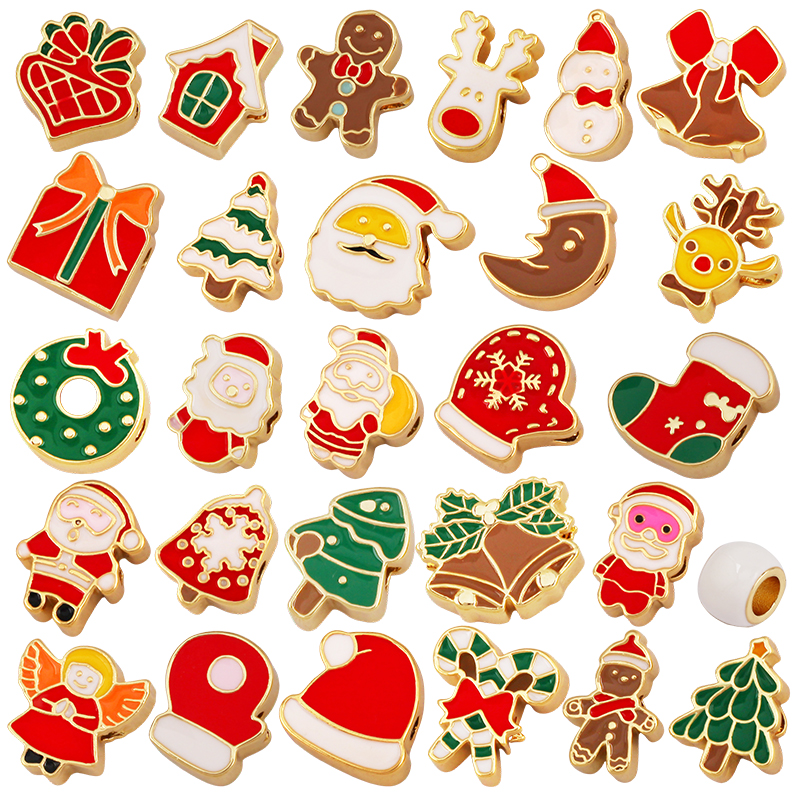 Big  Large Hole Beads Santa Gl - Jewelry Making Gloves บทวิจารณ์และราคา
