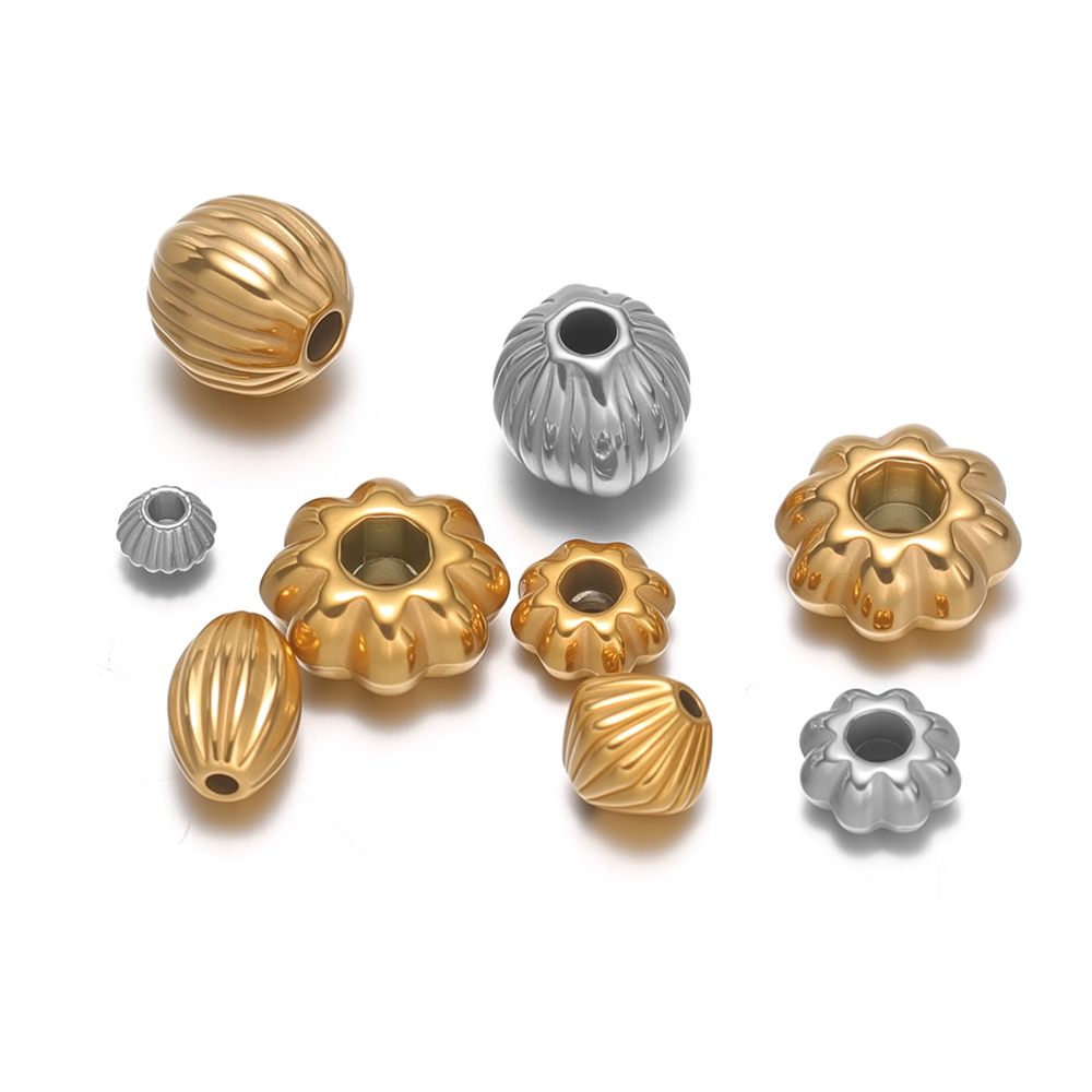 20Pcs Stainless Steel Flower B - Crimp Bead Tube บทวิจารณ์และราคา