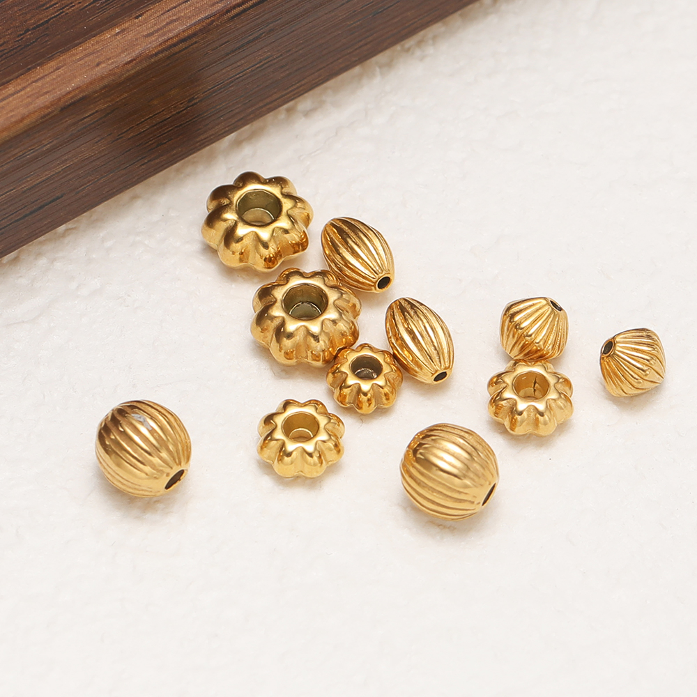 20Pcs Stainless Steel Flower B - Crimp Bead Tube บทวิจารณ์และราคา