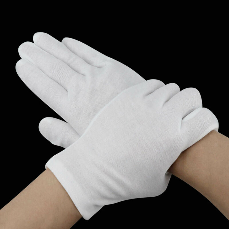 24PCS White Gloves 12 Pairs So - Jewelry Making Gloves บทวิจารณ์และราคา