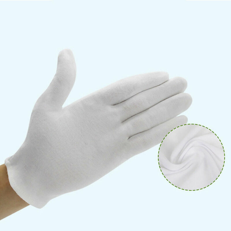 24PCS White Gloves 12 Pairs So - Jewelry Making Gloves บทวิจารณ์และราคา