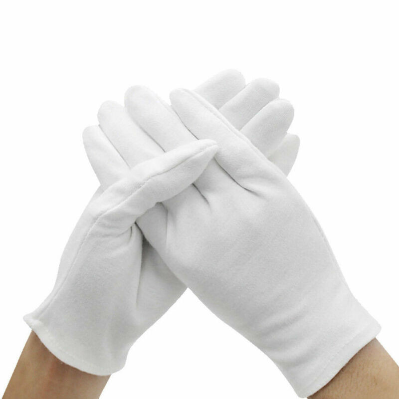 24PCS White Gloves 12 Pairs So - Jewelry Making Gloves บทวิจารณ์และราคา