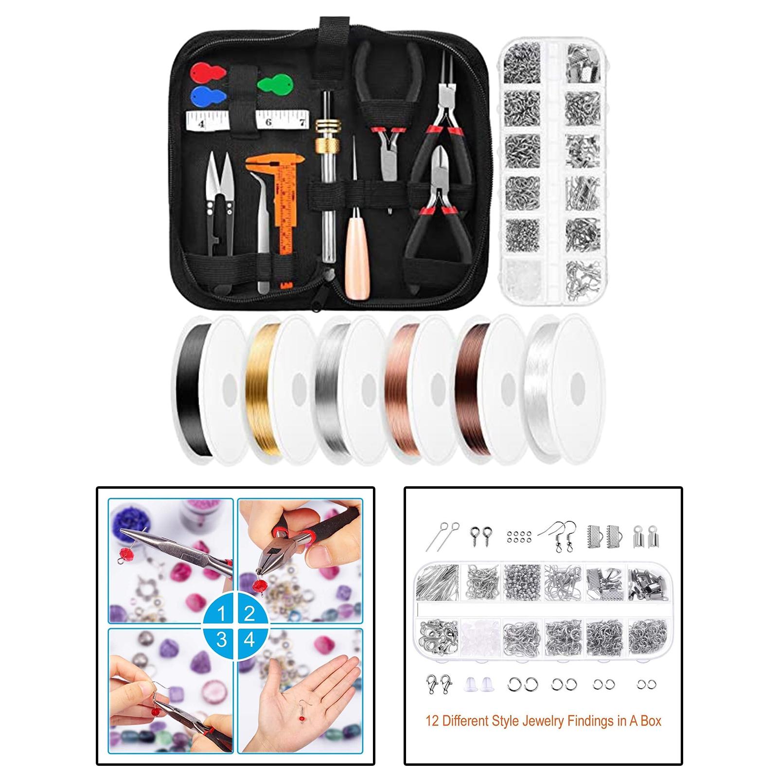 Jewelry Making Starter Kit Ear - Jewelry Making Pliers Set บทวิจารณ์และราคา