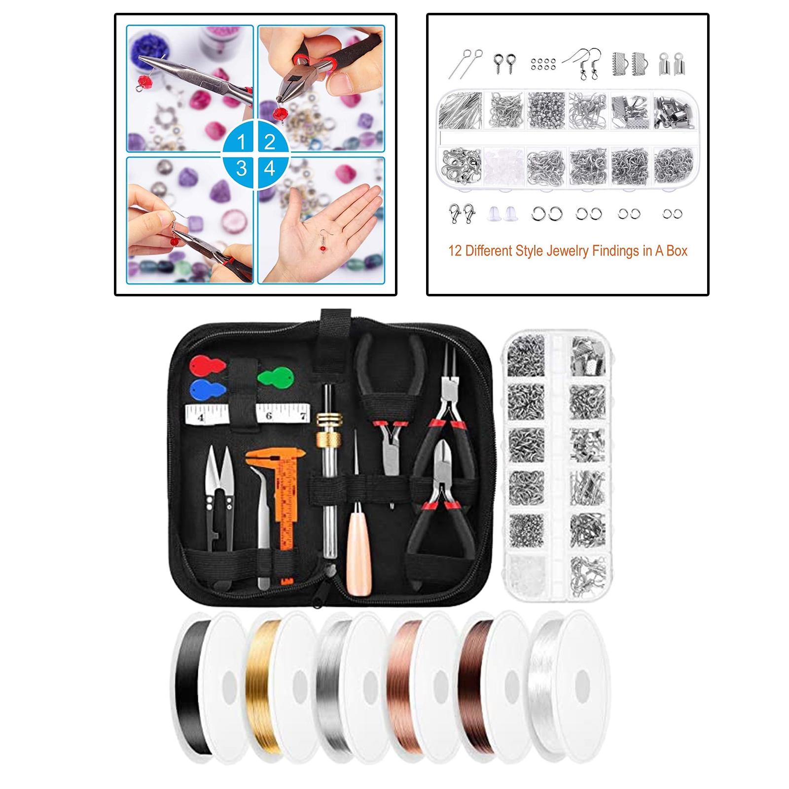 Jewelry Making Starter Kit Ear - Jewelry Making Pliers Set บทวิจารณ์และราคา
