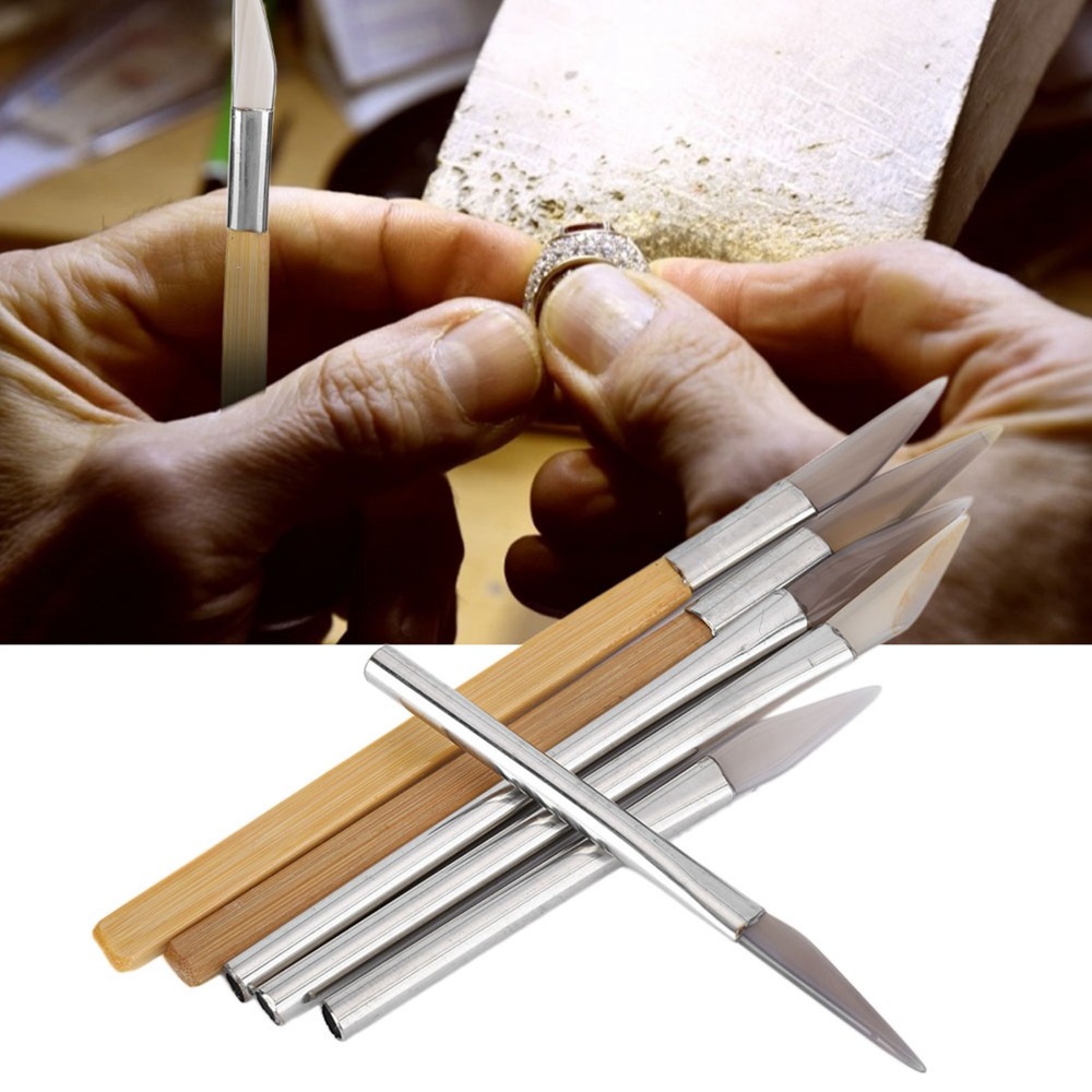 6Pcs Professional Agate Materi - Jewelry Making Kit Professional บทวิจารณ์และราคา