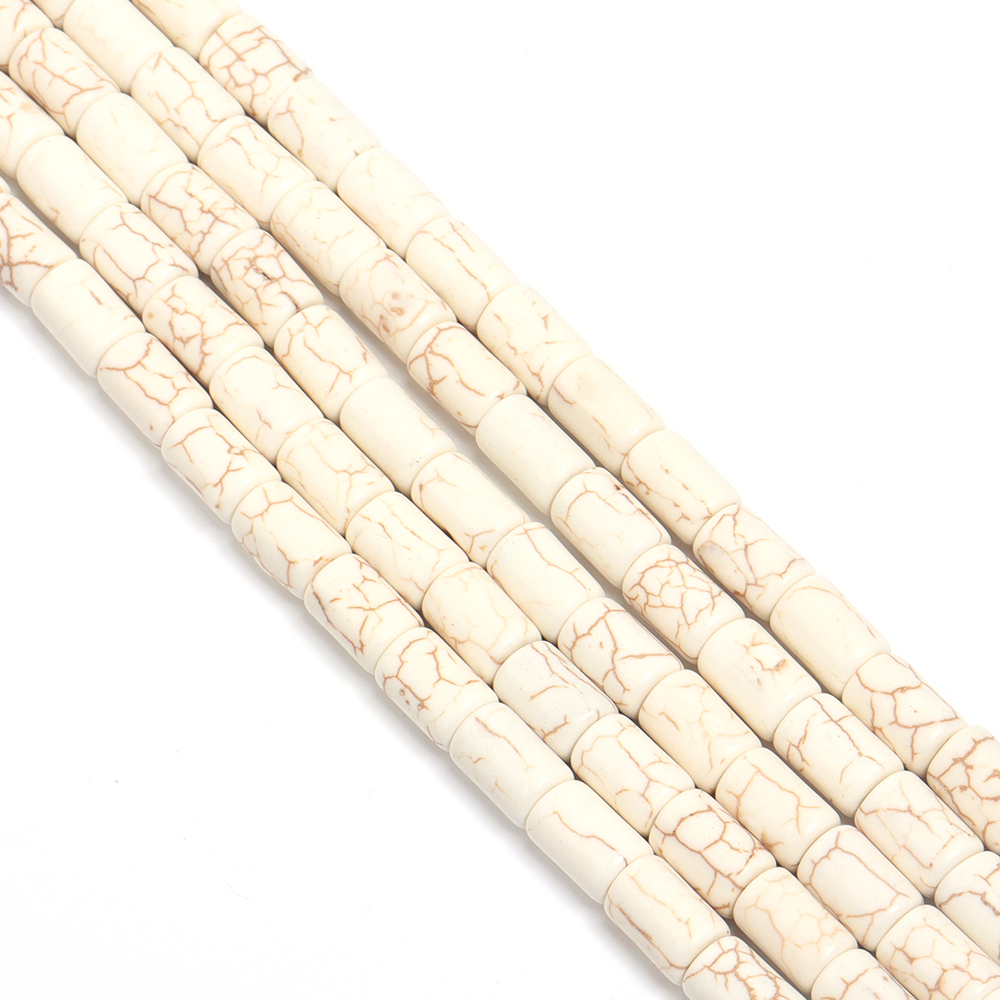 1 Strand Natural Blue White Tu - Crimp Bead Tube บทวิจารณ์และราคา