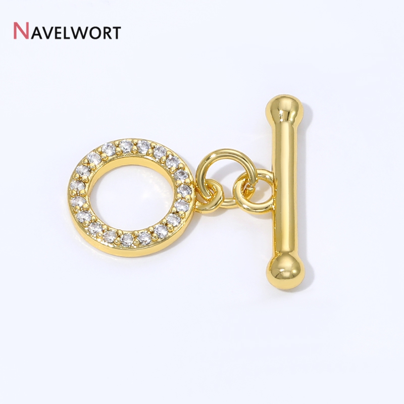 18K Gold Plated Brass Inlaid Z - Jewelry Making Gold บทวิจารณ์และราคา