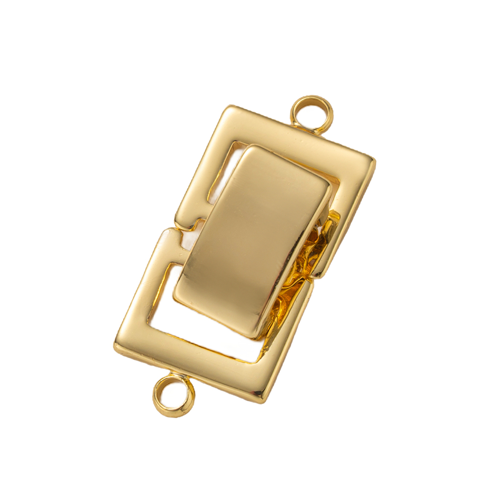 2pcs 14K Gold Plated Layered C - Jewelry Making Gold บทวิจารณ์และราคา