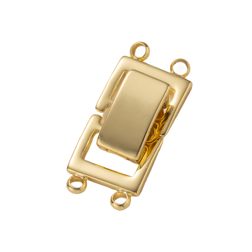 2pcs 14K Gold Plated Layered C - Jewelry Making Gold บทวิจารณ์และราคา