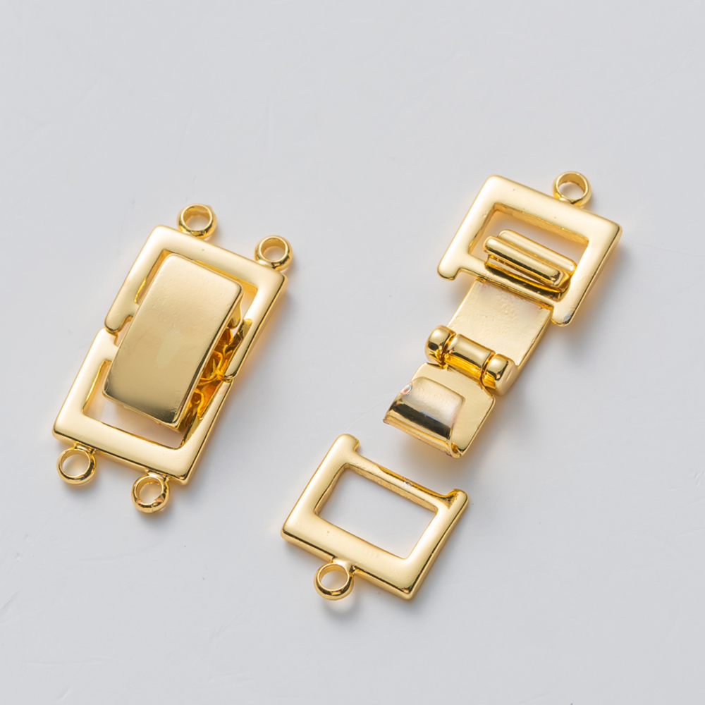 2pcs 14K Gold Plated Layered C - Jewelry Making Gold บทวิจารณ์และราคา
