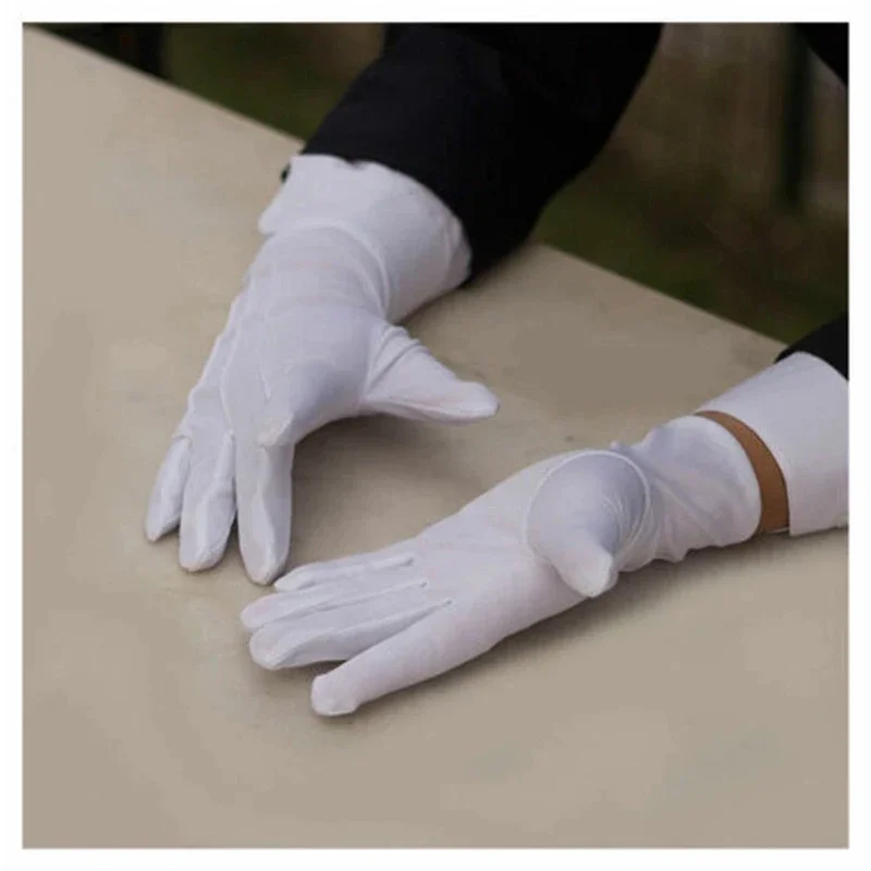1 Pair White Cotton Inspection - Jewelry Making Gloves บทวิจารณ์และราคา