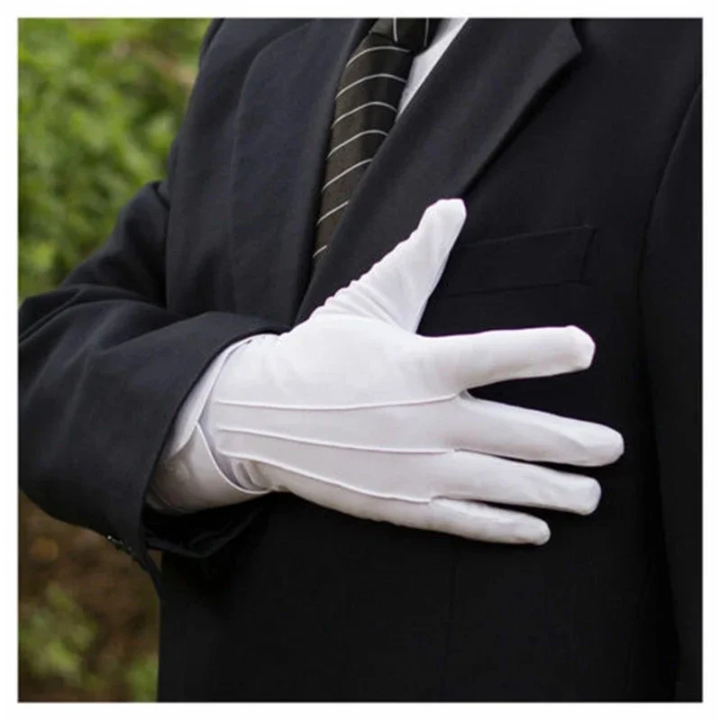 1 Pair White Cotton Inspection - Jewelry Making Gloves บทวิจารณ์และราคา