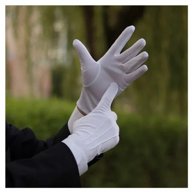 1 Pair White Cotton Inspection - Jewelry Making Gloves บทวิจารณ์และราคา