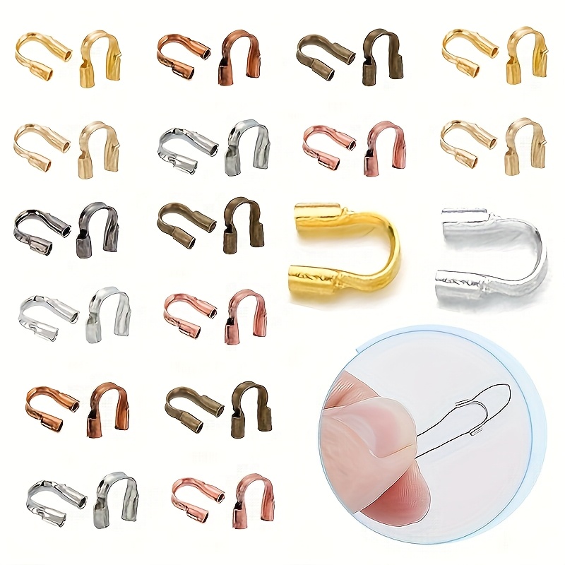 100-300pcs 3X4mm Wire Protecto - Jewelry Making Yarn บทวิจารณ์และราคา