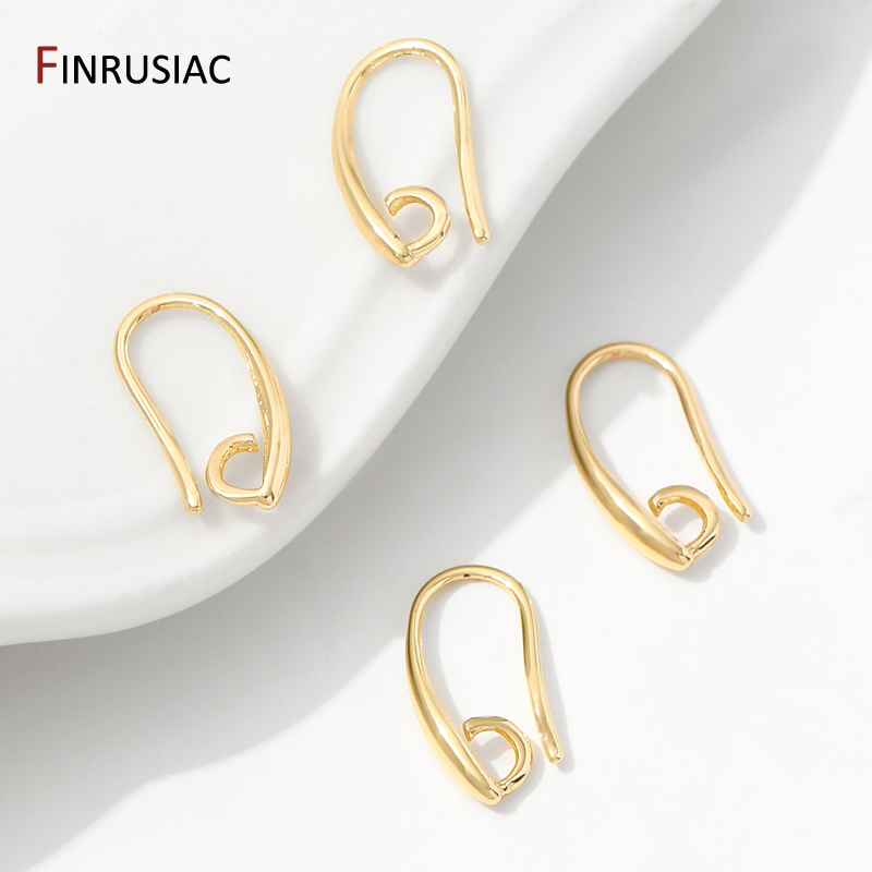 14K Gold Plated Brass Smooth E - Jewelry Making Gold บทวิจารณ์และราคา