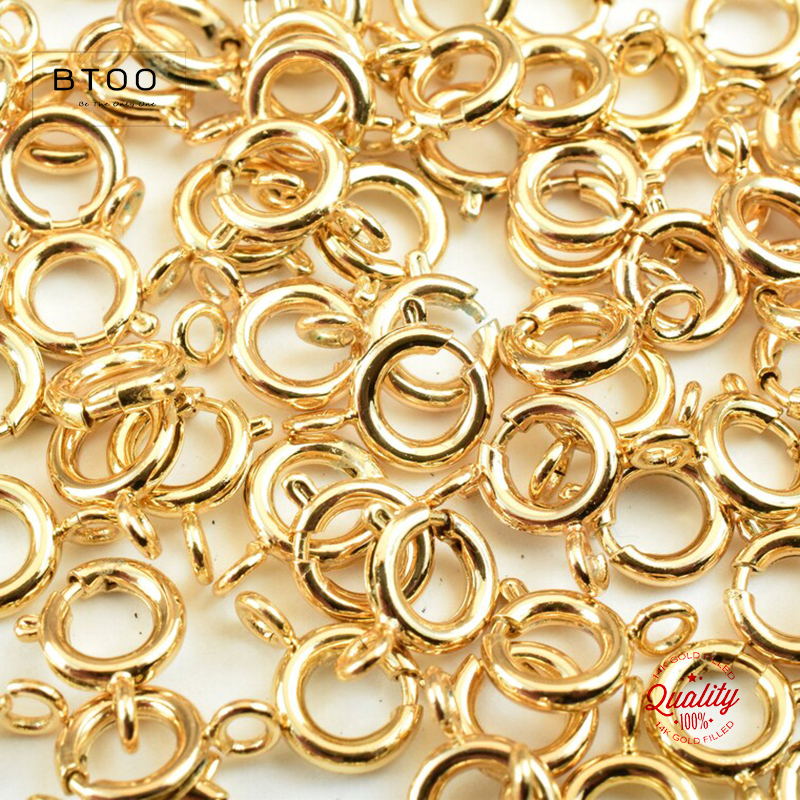 14K Gold Filled Spring Ring Cl - Jewelry Making Gold บทวิจารณ์และราคา