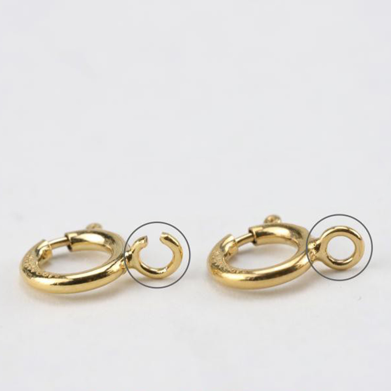 14K Gold Filled Spring Ring Cl - Jewelry Making Gold บทวิจารณ์และราคา