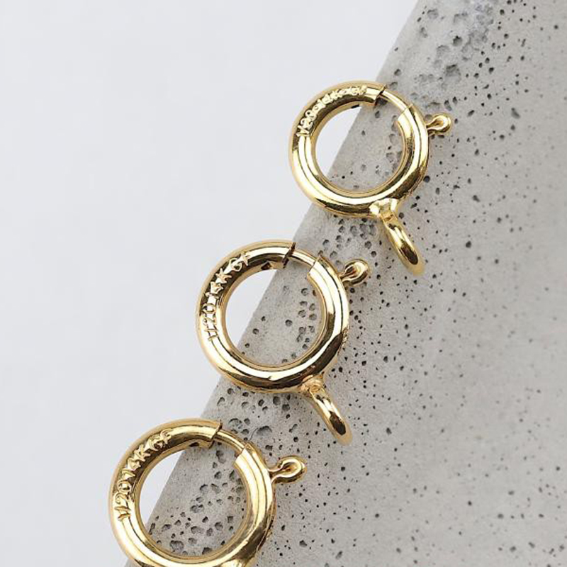 14K Gold Filled Spring Ring Cl - Jewelry Making Gold บทวิจารณ์และราคา