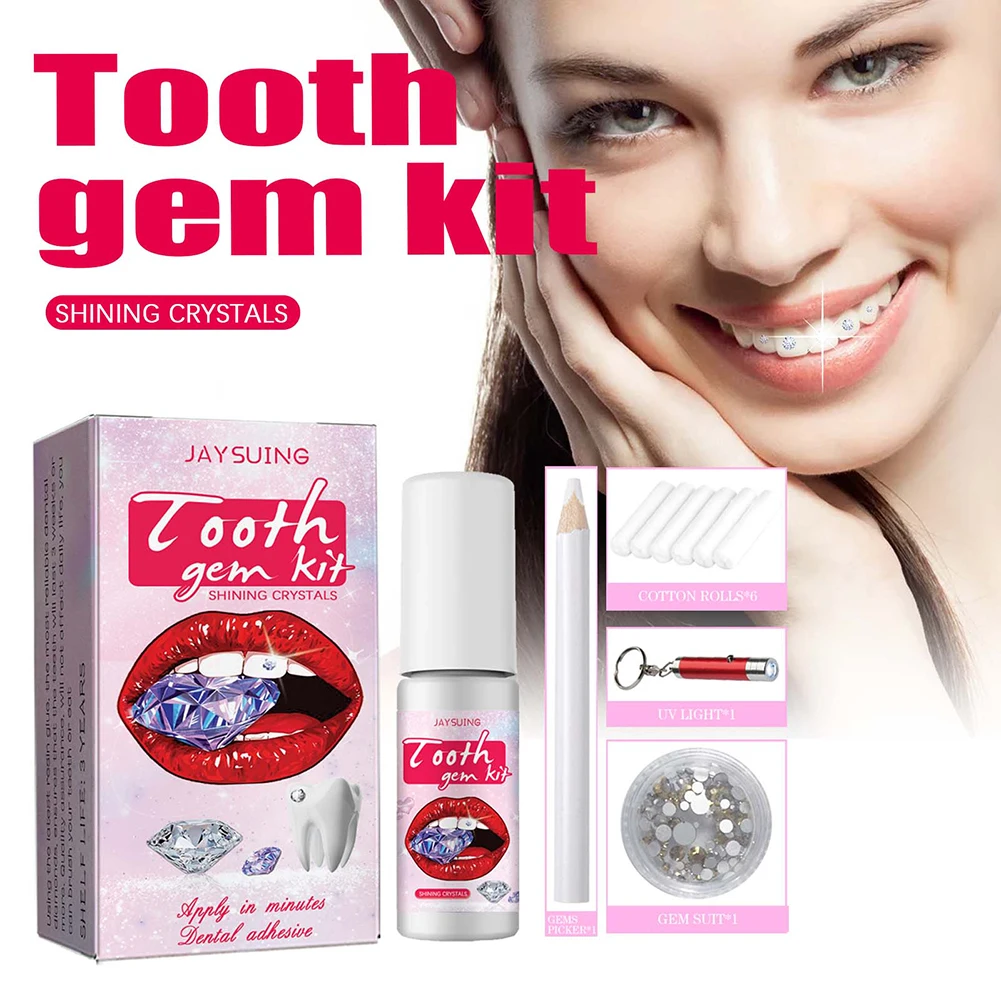 DIY Tooth Gems Kit with Crysta - Jewelry Making Kit Professional บทวิจารณ์และราคา