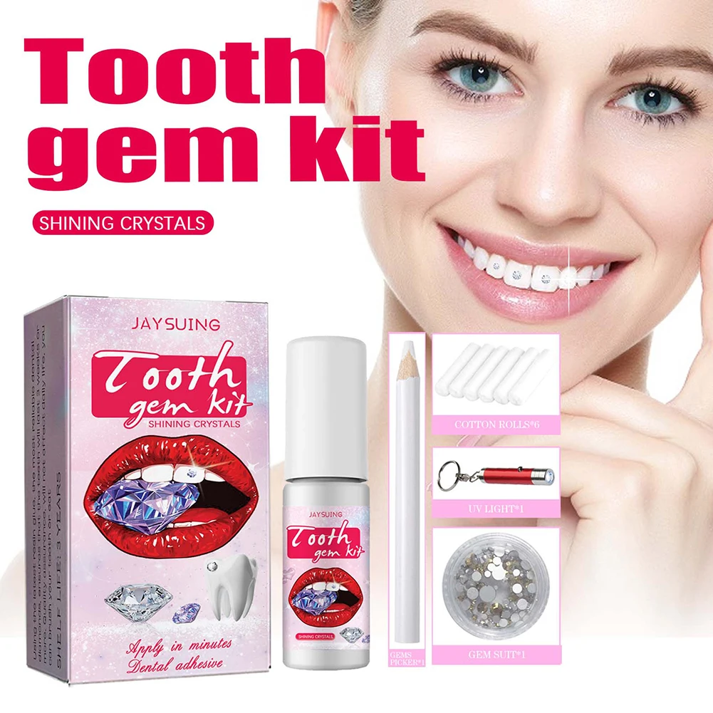 DIY Tooth Gems Kit with Crysta - Jewelry Making Kit Professional บทวิจารณ์และราคา